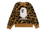 1ST CAMO BY BATHING APE CREWNECK SWEATSHIRT