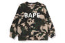 MAP CAMO BAPE CREWNECK SWEATSHIRT