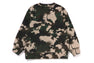 MAP CAMO BAPE CREWNECK SWEATSHIRT