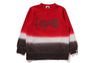 GRADATION BAPE CREWNECK SWEATSHIRT