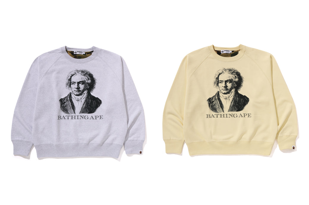 最終価格 早い者勝ち!! a bathing ape トレーナー A BATHING APE トレーナー スウェット FACE CREWNECK SWEATSHIRT