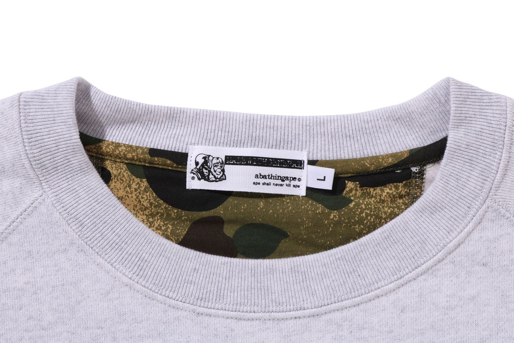 BAPE クルーネックストレーナー A BATHING APE（アベイシングエイプ） トレーナー スウェット BAPE