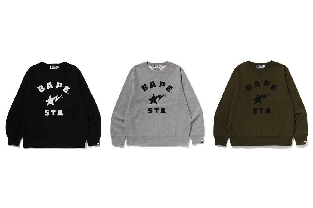 BAPE STA CREWNECK SWEATSHIRT | bape.com