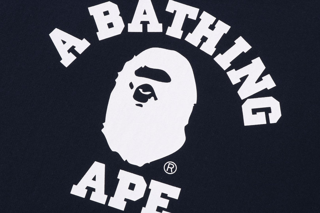 CLASSIC COLLEGE CREWNECK SWEATSHIRT | bape.com
