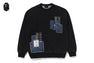 SASHIKO PATCHWORK SWEATSHIRT #1