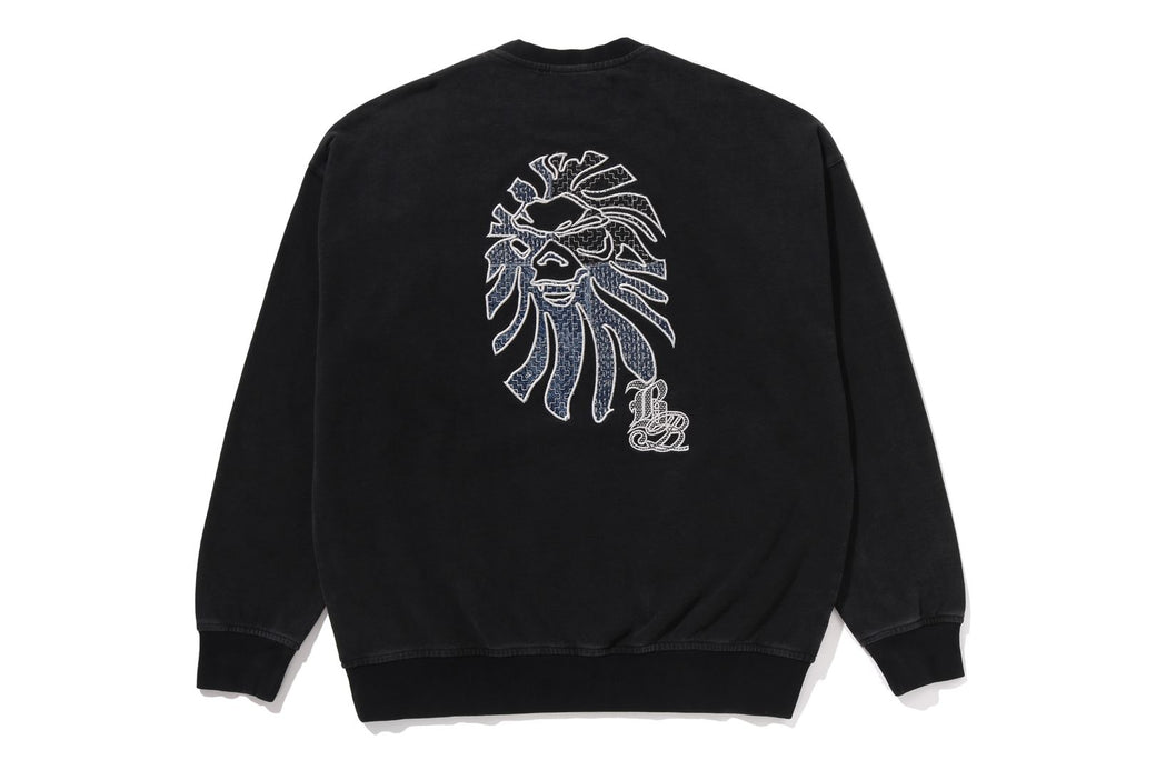 SASHIKO PATCHWORK SWEATSHIRT #1 | bape.com