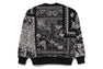 PAISLEY EMB SWEATSHIRT #2