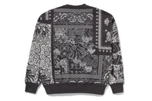 PAISLEY EMB SWEATSHIRT #2