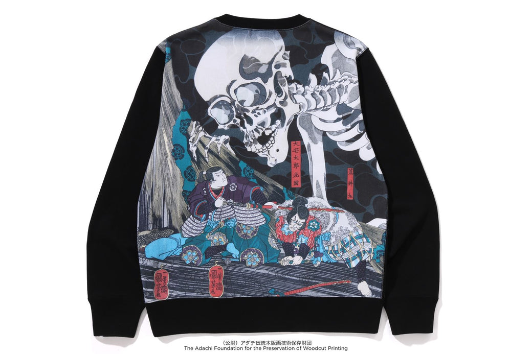 BAPE X UKIYO-E 】CREWNECK #2 | bape.com