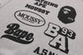 【 BAPE X MOUSSY 】RELAXED FIT CREWNECK