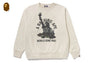 DESTROY WASHED EFFECT RELAXED FIT CREWNECK SWEATSHIRT