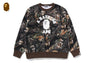 TREE EDGE CAMO COLLEGE RELAXED FIT CREWNECK SWEATSHIRT #2