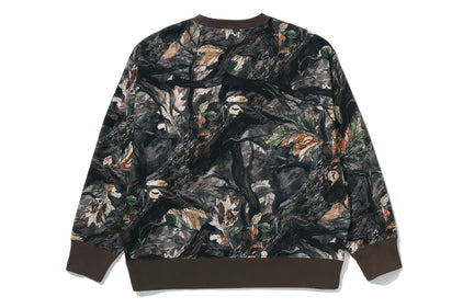 TREE EDGE CAMO COLLEGE RELAXED FIT CREWNECK SWEATSHIRT #2