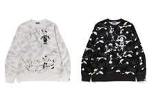 CITY CAMO PAINTING CREWNECK SWEATSHIRT