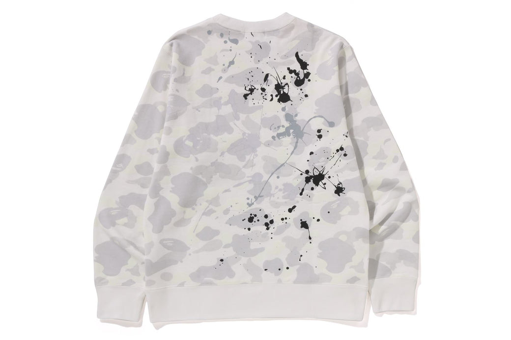 CITY CAMO PAINTING CREWNECK SWEATSHIRT | bape.com