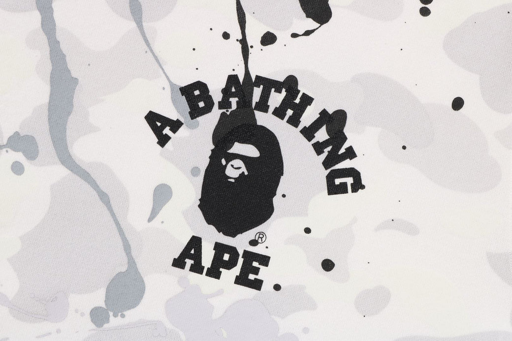 CITY CAMO PAINTING CREWNECK SWEATSHIRT | bape.com