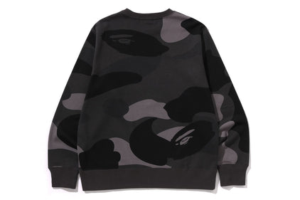 MEGA COLOR CAMO BIG APE HEAD CREWNECK SWEATSHIRT