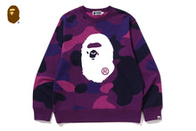 MEGA COLOR CAMO BIG APE HEAD CREWNECK SWEATSHIRT
