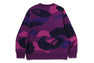 MEGA COLOR CAMO BIG APE HEAD CREWNECK SWEATSHIRT