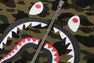 1ST CAMO SHARK CREWNECK SWEATSHIRT