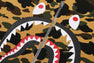 1ST CAMO SHARK CREWNECK SWEATSHIRT