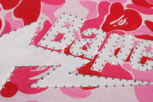 ABC CAMO RHINESTONE BAPE STA CREWNECK SWEATSHIRT