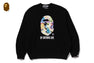 ART CAMO BY BATHING APE RELAXED FIT CREWNECK SWEATSHIRT