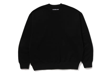 ART CAMO BY BATHING APE RELAXED FIT CREWNECK SWEATSHIRT