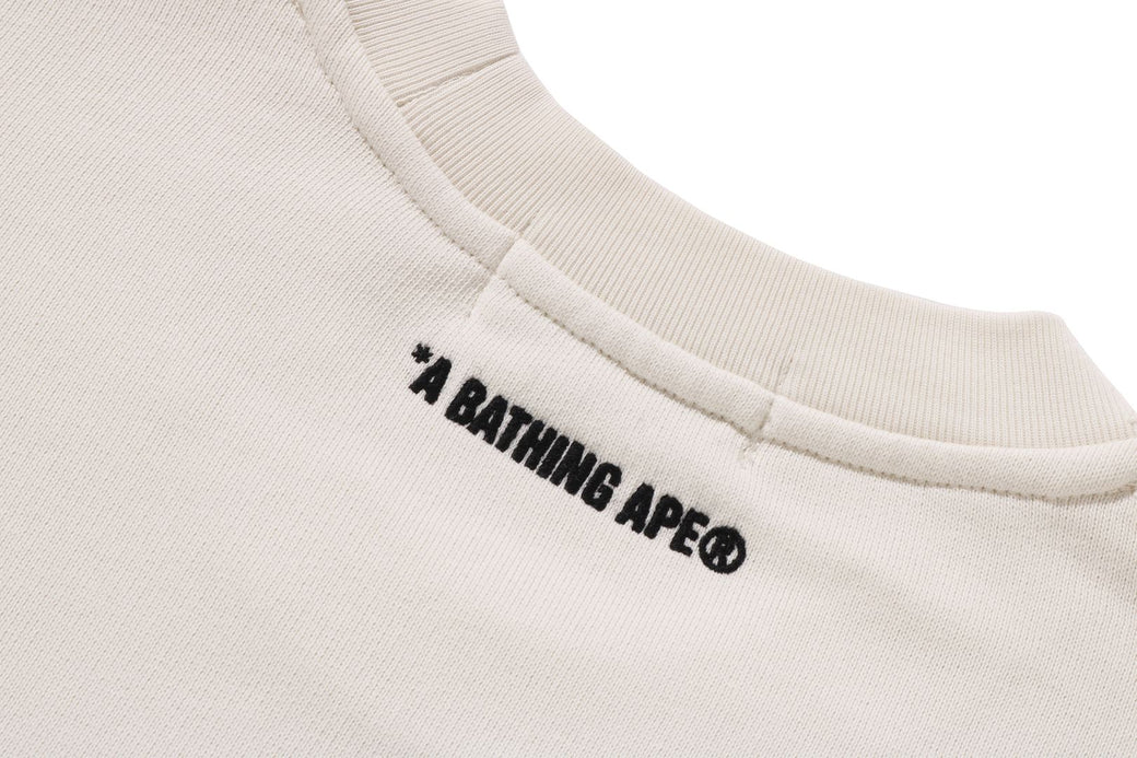 ART CAMO BY BATHING APE RELAXED FIT CREWNECK SWEATSHIRT | bape.com