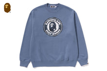 WILD LEOPARD PATTERN RELAXED FIT CREWNECK SWEATSHIRT #1