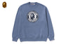 WILD LEOPARD PATTERN RELAXED FIT CREWNECK SWEATSHIRT #1
