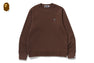 ONE POINT CREWNECK SWEATSHIRT