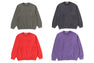 GARMENT DYE ONE POINT RELAXED FIT CREWNECK SWEATSHIRT