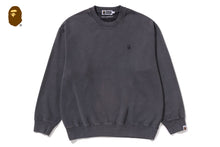 GARMENT DYE ONE POINT RELAXED FIT CREWNECK SWEATSHIRT
