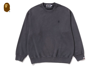 GARMENT DYE ONE POINT RELAXED FIT CREWNECK SWEATSHIRT