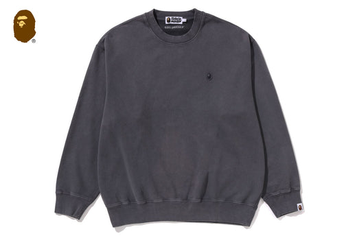 GARMENT DYE ONE POINT RELAXED FIT CREWNECK SWEATSHIRT