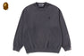 GARMENT DYE ONE POINT RELAXED FIT CREWNECK SWEATSHIRT
