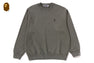 GARMENT DYE ONE POINT RELAXED FIT CREWNECK SWEATSHIRT