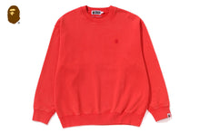 GARMENT DYE ONE POINT RELAXED FIT CREWNECK SWEATSHIRT