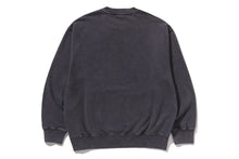 GARMENT DYE COLLEGE RELAXED FIT CREWNECK SWEATSHIRT