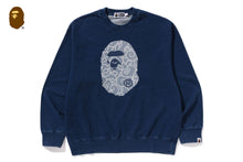 CLOUD CAMO APE HEAD RELAXED FIT CREWNECK SWEATSHIRT