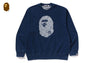 CLOUD CAMO APE HEAD RELAXED FIT CREWNECK SWEATSHIRT