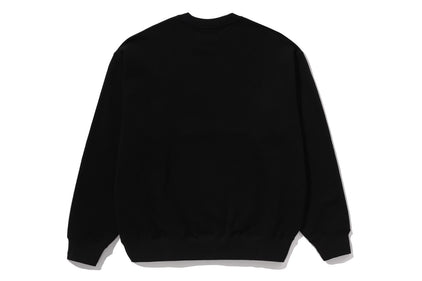 MULTI LOGO RELAXED FIT CREWNECK SWEATSHIRT