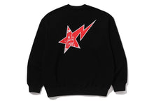 BAPE SLOGAN RELAXED FIT CREWNECK SWEATSHIRT