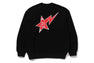 BAPE SLOGAN RELAXED FIT CREWNECK SWEATSHIRT