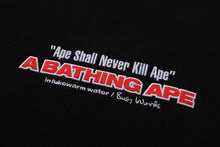 BAPE SLOGAN RELAXED FIT CREWNECK SWEATSHIRT