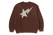BAPE SLOGAN RELAXED FIT CREWNECK SWEATSHIRT