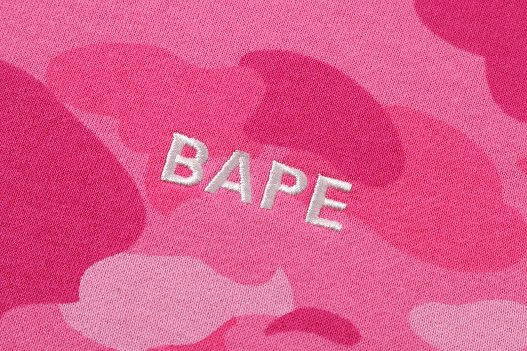 COLOR CAMO CROPPED CREWNECK SWEATSHIRT | bape.com