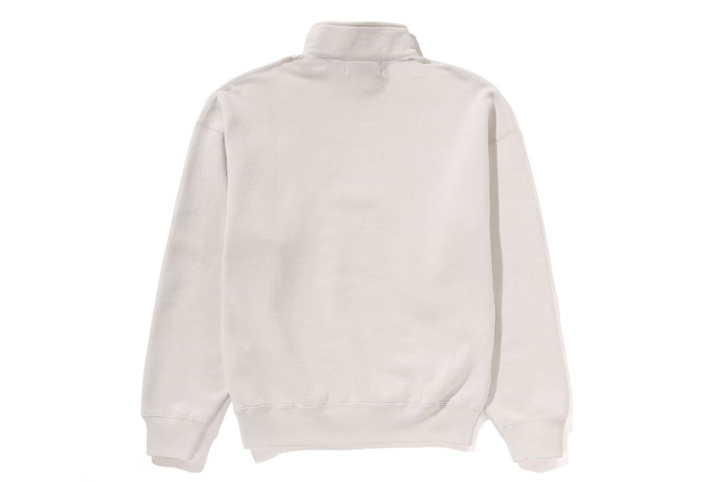 BY BATHING APE HALF ZIP SWEATSHIRT | bape.com