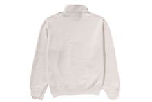 BY BATHING APE HALF ZIP SWEATSHIRT
